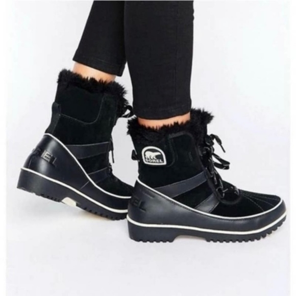 Sorel Shoes - Sorel Tivoli II Black Waterproof Boots